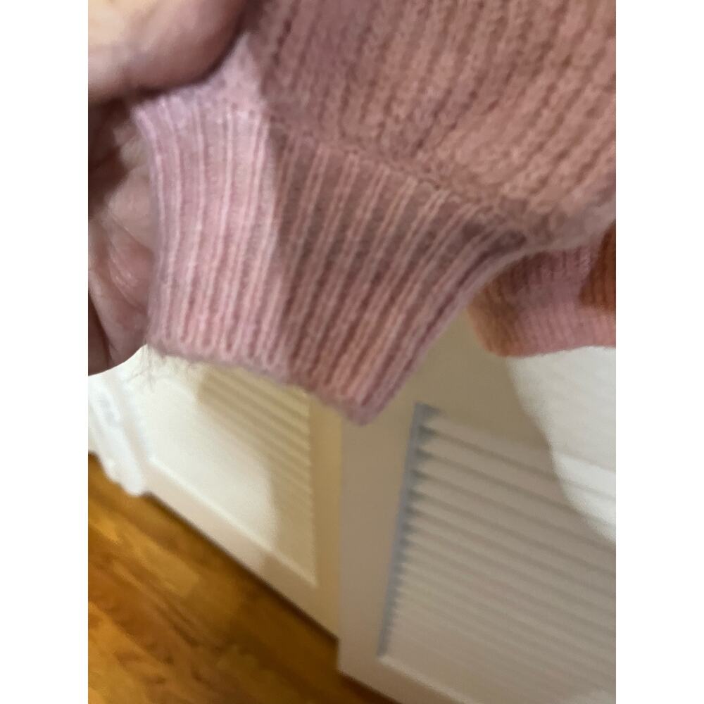 Crown & Ivy oversized tunic sweater PM worn 2 times Excellent pretty‎ pink - Picture 5 of 5